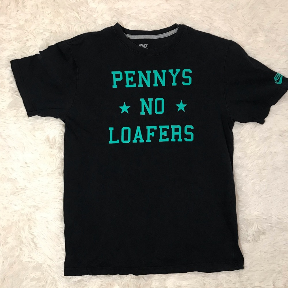 Nike Black “Penny No Loafers” Short Sleeve Tee